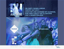 Tablet Screenshot of clearasil.ch
