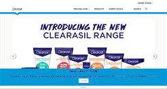 Desktop Screenshot of clearasil.us